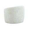 TOV Furniture Dakota Faux Shearling Armchair in White - 4 of 4
