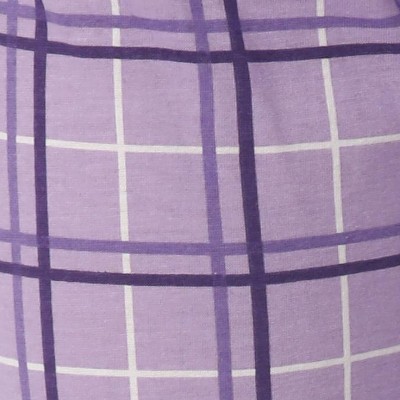 purple plaid