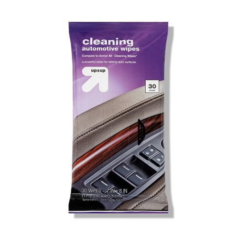 27ct Cleaning Automotive Wipes Pouch - Up & Up™ : Target