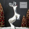 Nambe Miniature Red-Nosed Reindeer Figurine - Nambe Metal Alloy Holiday Collectible for Christmas Decor - 2 of 4