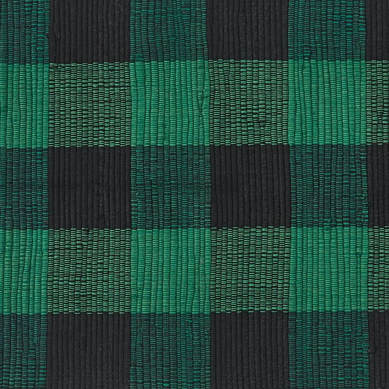 Park Designs Buffalo Check Rag Rug - 2' x 3' - Forest Green, 3 of 4
