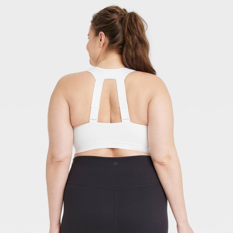 Women's Sculpt High Support Zip Front Sports Bra - All In Motion™, 2 of 4