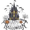 Men's Design By Humans Happy Halloween By darkstroke Tank Top - 2 of 3