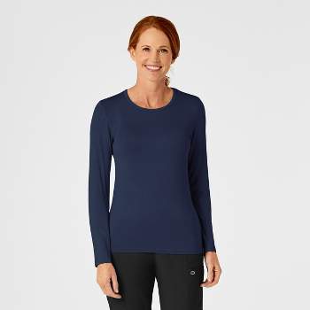 Wink Knits and Layers Women's Long Sleeve Silky Tee