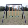 Hotraffy Two Station Swing Set for Children - 2 of 4