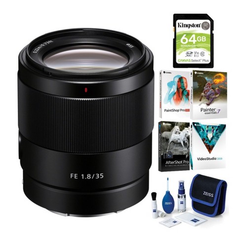 Sony Fe 35mm F/1.8 Large Aperture Full-frame E-mount Lens With