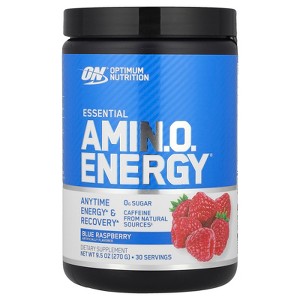 Optimum Nutrition Essential Amin.O. Energy®, Blue Raspberry, 9.5 oz (270 g) - 1 of 2