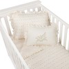 Ely's & Co. - Linear Floral/Berry Leaf Crib Bedding Set - 4 of 4