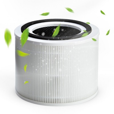 GreenEver Air Purifier for Home Bedroom Large Room Covers Up to 960ft², True HEPA Filter Air Purifiers with Air Quality Monitor, 360°Air Outlet