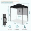 EAGLE PEAK 6'x4'Instant Pop Up Canopy with Adjustable Sun Wall - 3 of 4