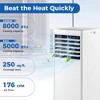 Tangkula portable air conditioner air cooler portable ac portable ac unit floor air conditioner - 3 of 4