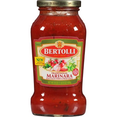 Bertolli Traditional Marinara, Italian Herbs & Garlic Pasta Sauce - 24oz