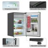 4.3 Cu.Ft Mini Fridge with Freezer, Single Door Mini Fridge, 7 Settings Temperature Adjustable - 3 of 4
