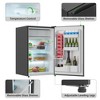 4.3 Cu.Ft Mini Fridge with Freezer, Single Door Mini Fridge, 7 Settings Temperature Adjustable - image 3 of 4