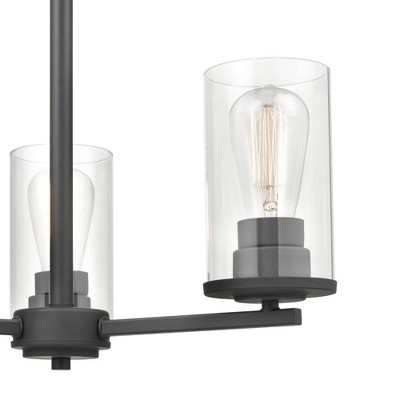 Millennium Lighting Verlana 3 - Light Chandelier in  Matte Black