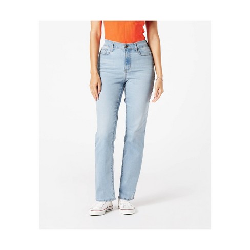 Denizen® From Levi's® Women's High-rise Straight Jeans - Go West 18 : Target