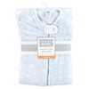 Hudson Baby Infant Boy Plush Sleeping Bag, Sack, Blanket, Blue Stars - 2 of 2