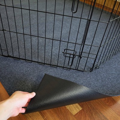 Drymate Charcoal Extra Large Waterproof Dog Playpen Mat