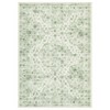 Rugs for Living Room Vintage Floral Print Area Rug Low Pile Non-Slip Distressed Indoor Carpet for Bedroom Dining Room Home Office - 3 of 4