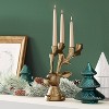 Deer Candelabra Christmas Candle Holder - Threshold™ - 2 of 3
