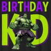 Boy's Marvel Birthday Kid Hulk T-Shirt - 2 of 4