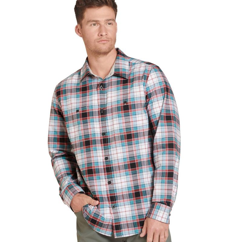 Jockey Men's Outdoors Long Sleeve Woven Button-Up Shirt, 1 of 9