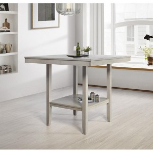 Home Design Dothan Counter Height Dining Table, Antique Gray - 1 of 4