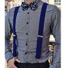 Anna-Kaci Men's Adjustable Suspenders 46in Elastic Suspenders with Clips for Formal & Casual Wear - 2 of 2