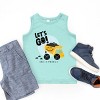 The Juniper Shop SmileyWorld Let's Go Dump Truck Youth Tank Top - 2 of 4