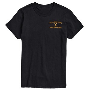 Men's - Yellowstone - Yellowstone Y Dutton Ranch Logo Short Sleeve Graphic T-Shirt - 1 of 4