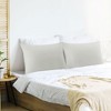 PiccoCasa Luxury Viscose from Bamboo Pillowcases with Zipper Closure 2 Pcs - 3 of 4