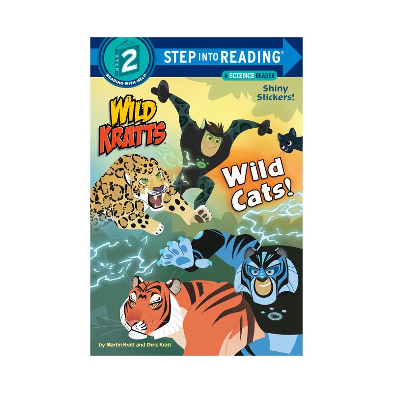 Wild Cats! (Wild Kratts) - (Step Into Reading) by  Chris Kratt & Martin Kratt (Paperback), 1 of 2
