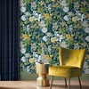 Glasshouse Flora Blue Floral Paste the Wall Wallpaper - 2 of 4