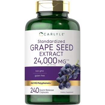 Carlyle Grape Seed Extract 4,000mg | 120 Capsules : Target
