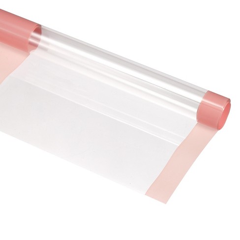 transparent flower wrapping paper