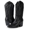 Alpine Swiss Sadie Womens Cowboy Boots Western Cowgirl Boots Mid Calf Chunky Block High Heel Booties - 3 of 4