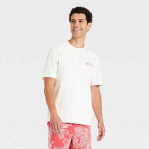 Camiseta gráfica de manga corta para hombre - Goodfellow & Co™ x Reyn Spooner Blanco