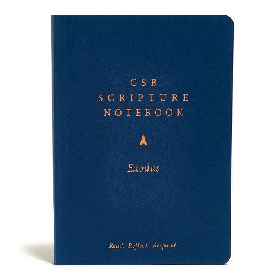 CSB Scripture Notebook, Exodus - by  Csb Bibles by Holman (Paperback)