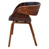 vidaXL Dining Chair Bent Wood and Faux Leather - 4 of 4