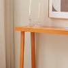 Kings Brand Claude Narrow Console Table with Shelf – Ideal for Entryway, Sofa, Hallway, Living Room, Office, Foyer, 36 Inch - 4 of 4
