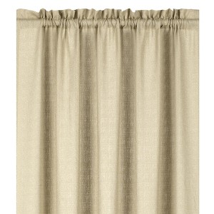 Kate Aurora Living Textured Crepe Sheer Single Window Curtain Treatments And Valances - 1 of 4