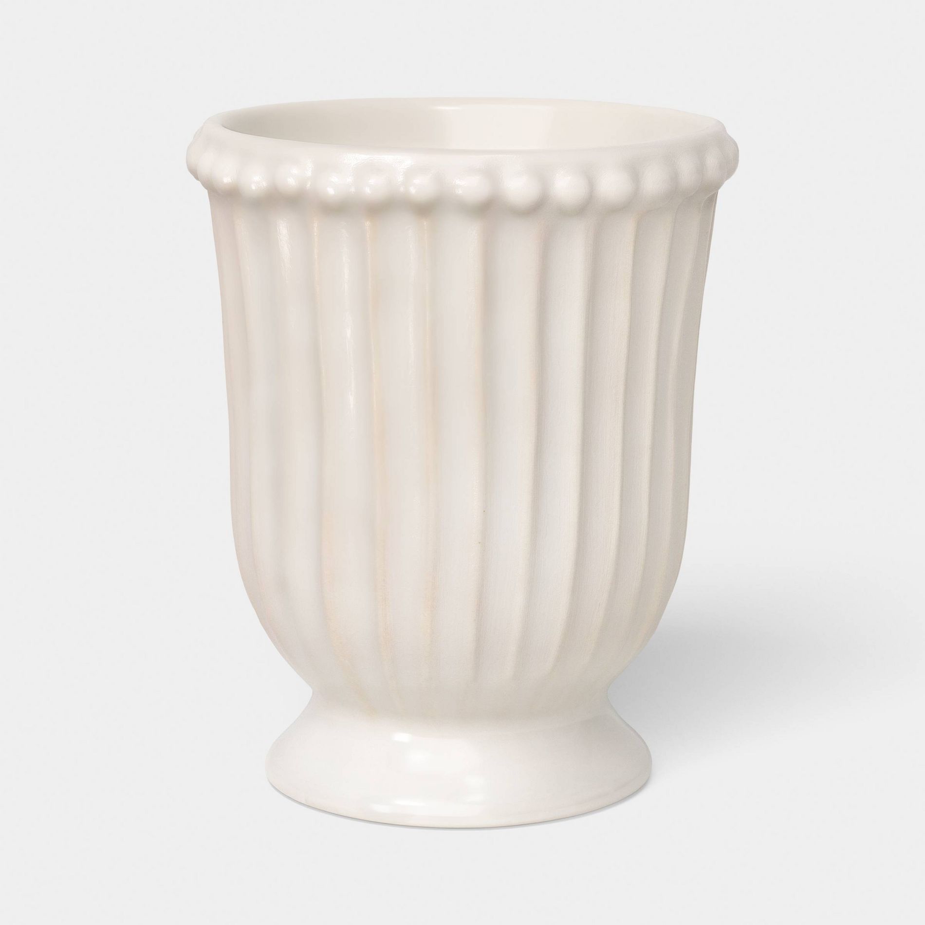 Beaded Ceramic Decorative Vessel - Threshold™