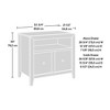 Lateral File, White finish - 2 of 4