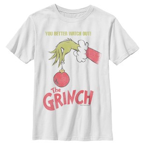Boys The Grinch You Better Watch Out T Shirt - 1 of 4