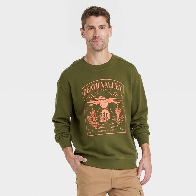 Men's Quarter-zip Fleece Sweatshirt - Goodfellow & Co™ Rust Xxl