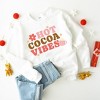 The Juniper Shop Retro Hot Cocoa Vibes Mug Youth Graphic Sweatshirt - XL - White - 2 of 2