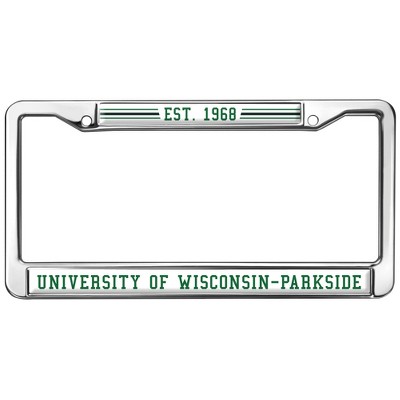 University of Wisconsin - Parkside Full Size Standard License Plate Metal Frame