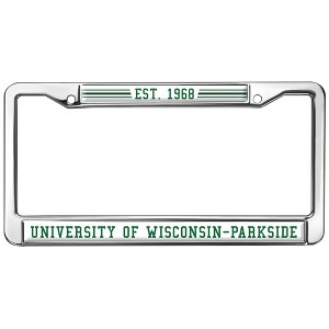 University of Wisconsin - Parkside Full Size Standard License Plate Metal Frame - 1 of 4