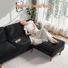 XIZZI Modular Sectional Sofas for Living Room, Modern L-Shaped Couch High Density Sponges Breathable Fabric - 4 of 4