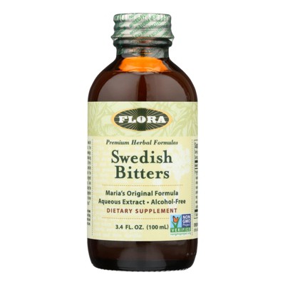 Flora Swedish Bitters Alcohol Free - 1 Each - 3.4 fl oz